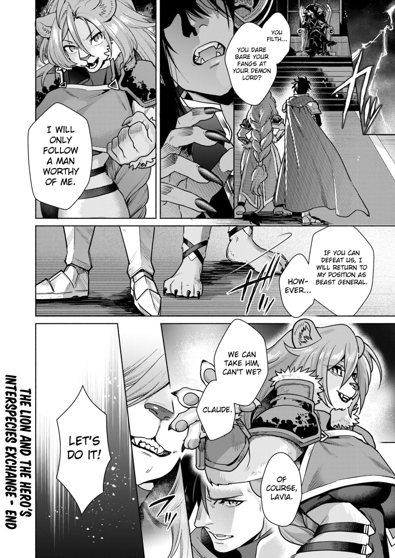 Hentai Manga Comic-The Lion And The Hero's Interspecies Exchange-Read-24